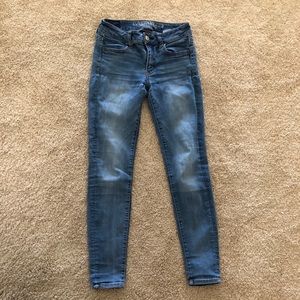 American Eagle jeggings size 0 short